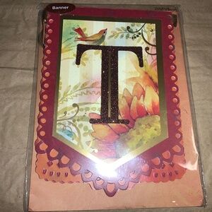 Papyrus Thanksgiving Day banner card Thankful new
